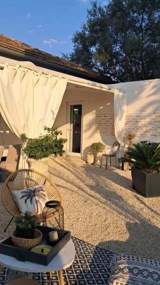 Entrée nord et terrasse – Villa Concetta, Casalbordino (Abruzzes)